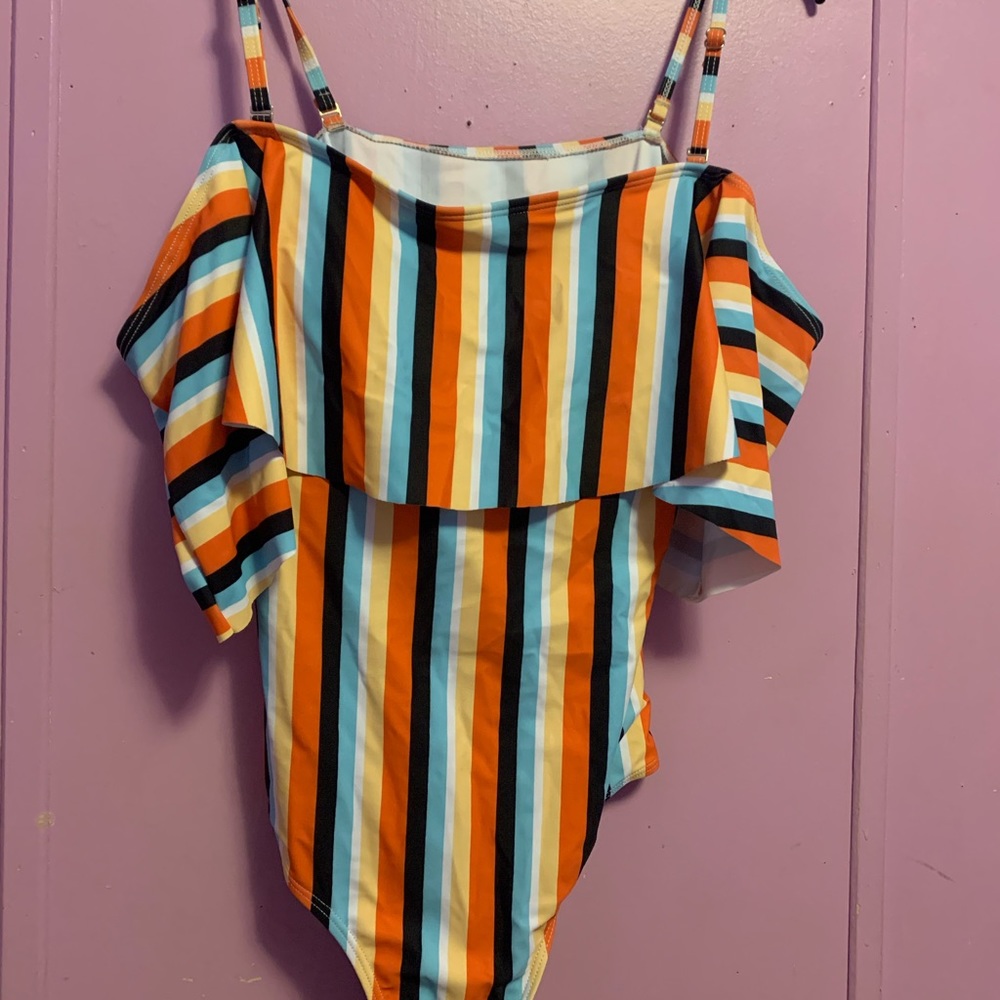 Multi-Colored Swimsuit